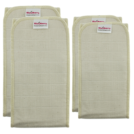 Organic Cotton Inserts - 2 PK Default type by Blueberry & Me