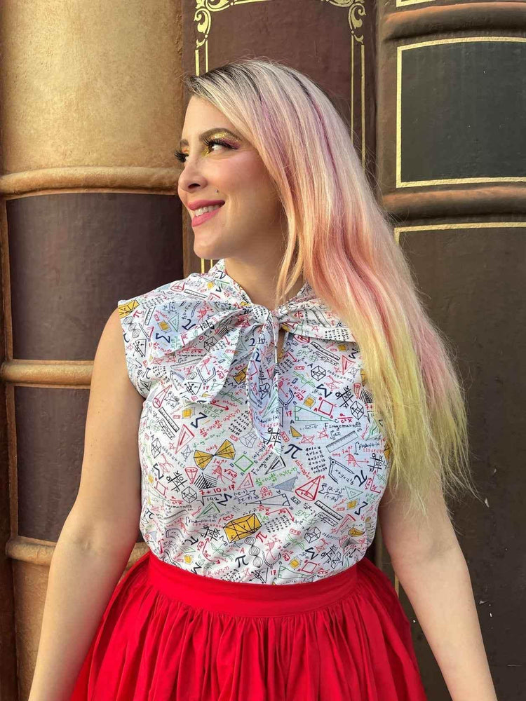 Peggy Swing Skirt in Red Skirts by Retrolicious