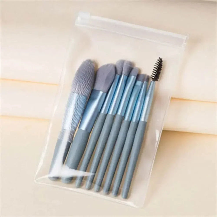 8Pcs Soft Fluffy Makeup Brushes Set for cosmetics Foundation Blush Powder Eyeshadow Kabuki Blending Makeup brush beauty tool Makeup by Dropshee