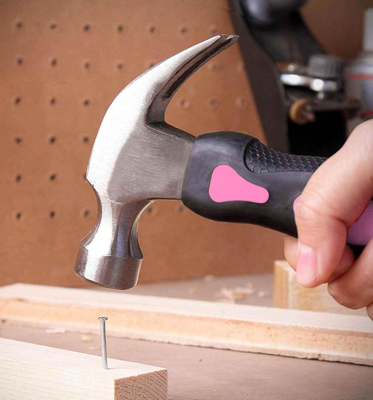 Four Piece Stubby Tool Set - Pink- DT0240P Pink Tool Kit by Apollo Tools