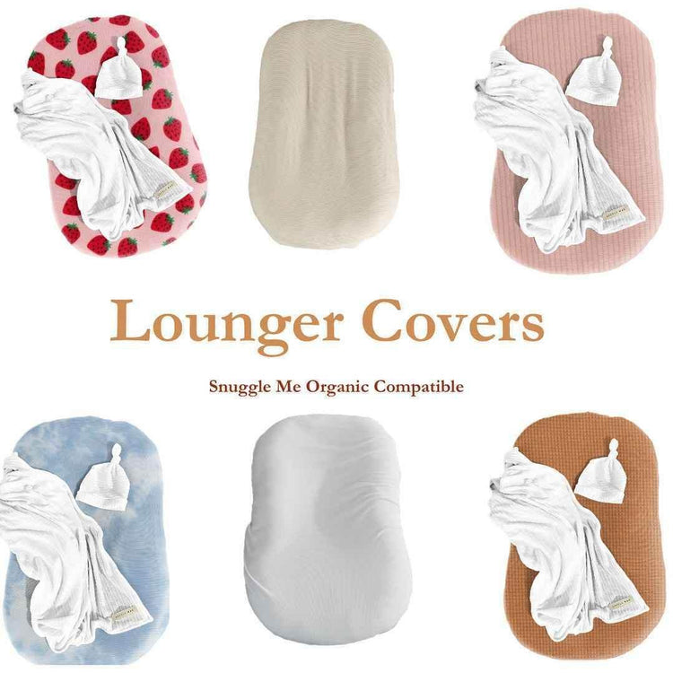 Coco Waffle Baby Lounger Cover by Little Mae & Co