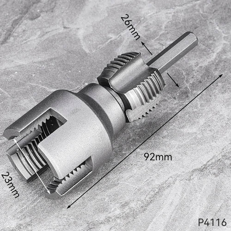 20/25mm water pipe thread opener for PPR/PVC, internal and external threads, integrated design for drill use