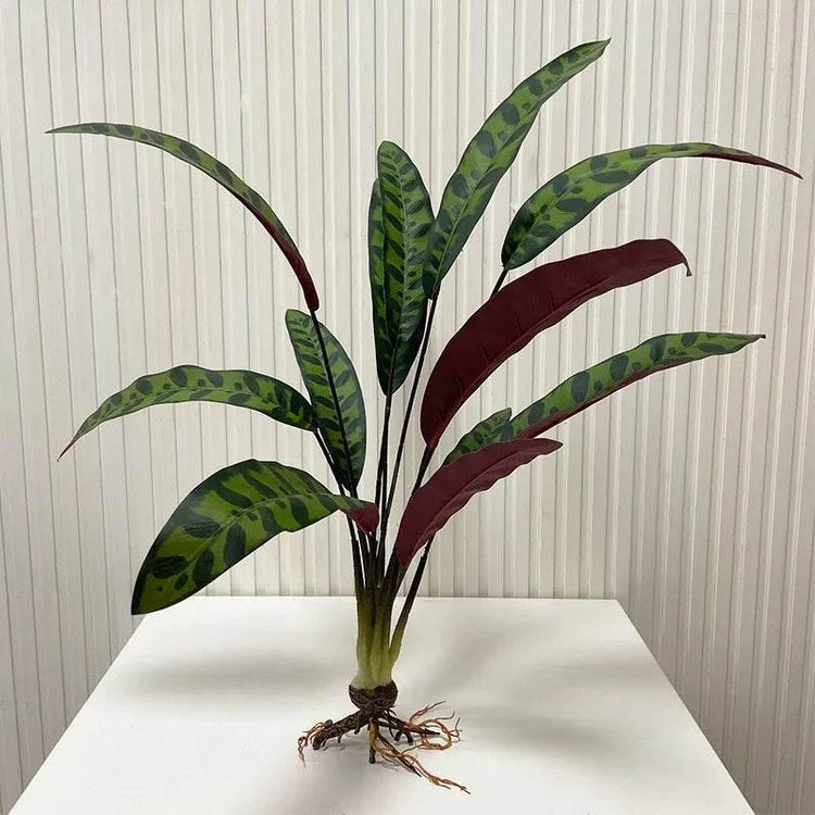 Large Lotus Leaves with Roots Plant Artificial Green Home Landscape Garden Decor Simulation Plants Wedding Party Table Decor by DSERS
