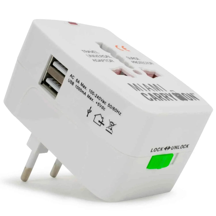 International Travel Adapter with USB Ports Power Adapters by Travellty