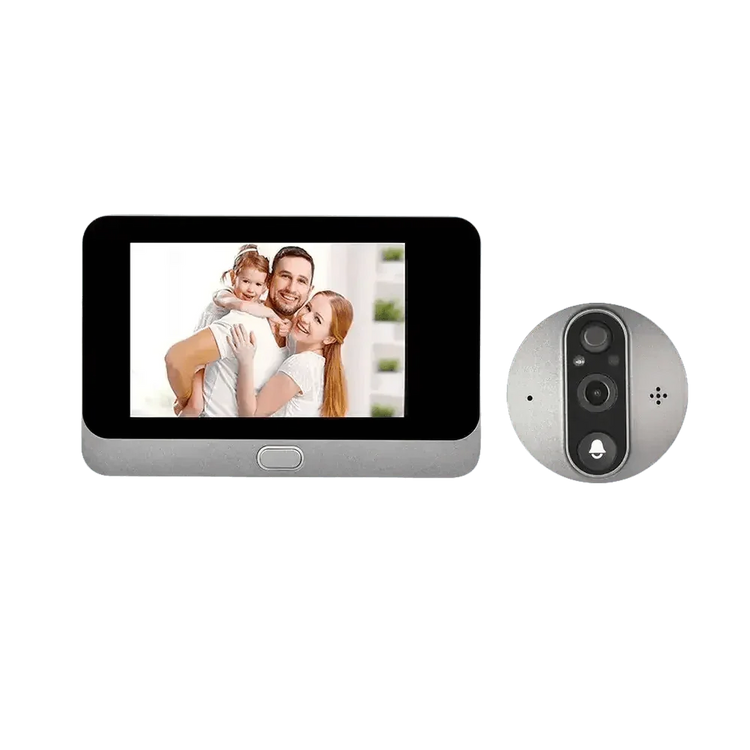Alexa Door Cam with PIR Motion Screen Home Door by SOHO SECURITY Store