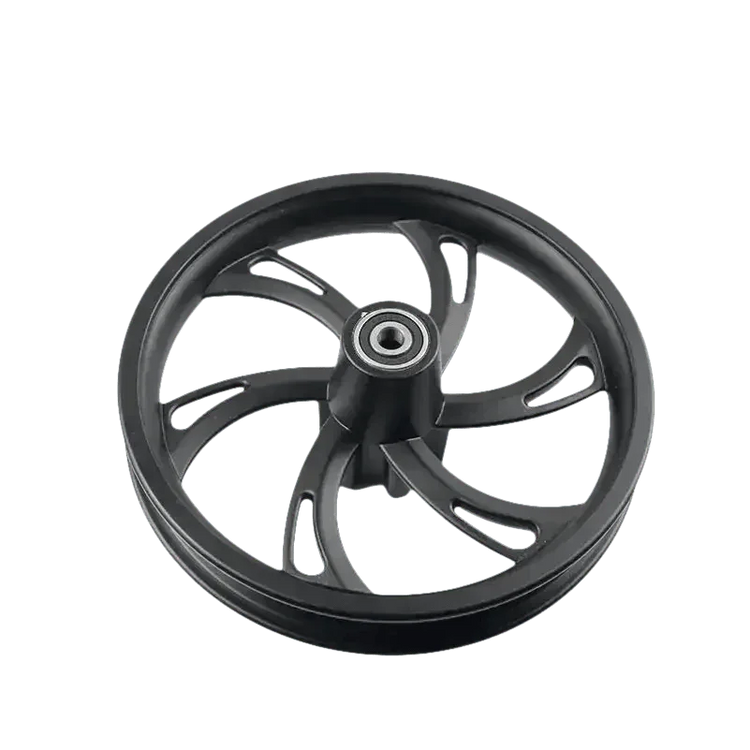 Black Motorcycle Wheel for Electric Scooters 12 Inch Rims by tian Store
