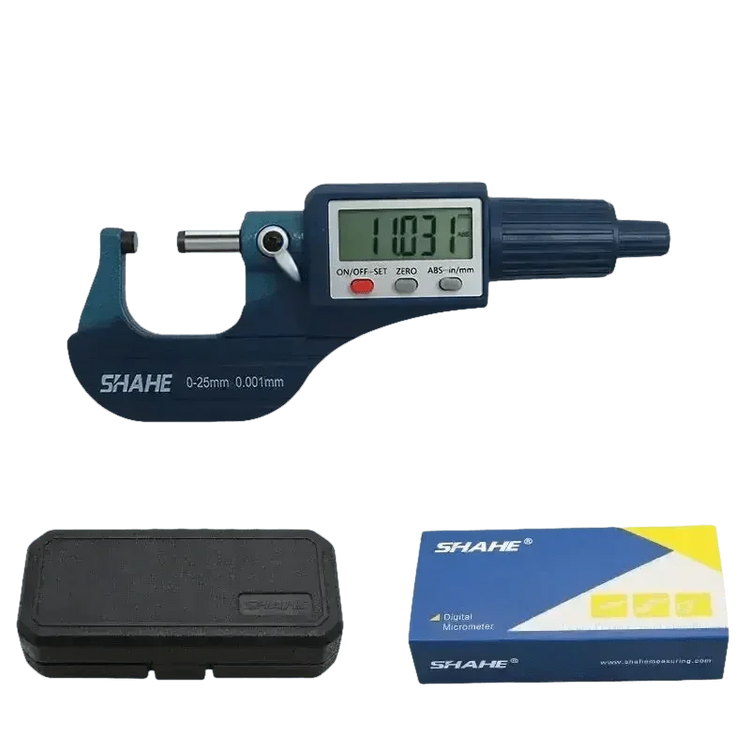 Digital Micrometer Extra Large LCD Screen Micrometer by Shahe Official Store