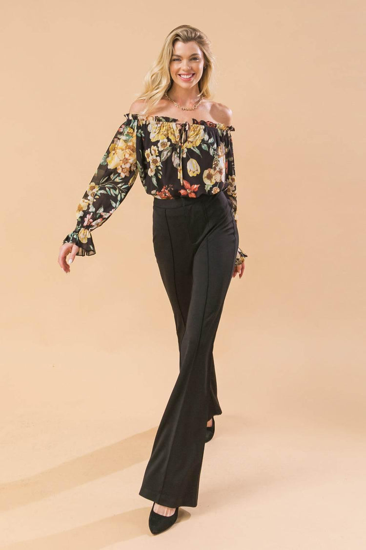 BUT BETTER FLARE PANTS PANTS by Flying Tomato