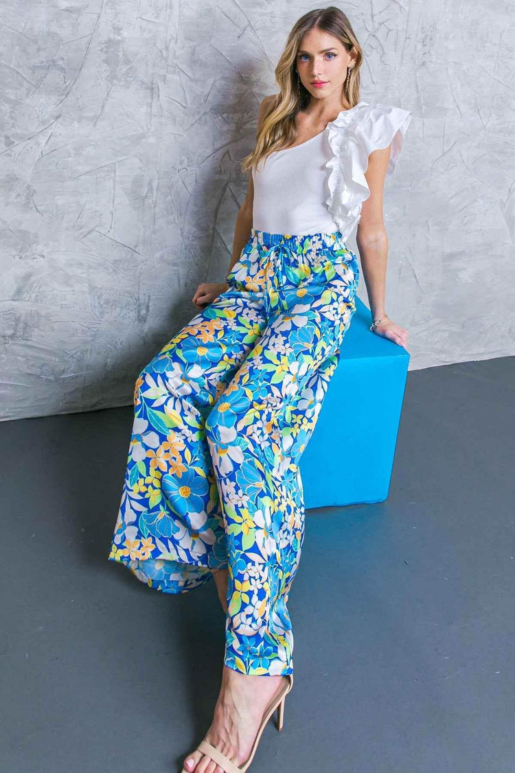 CRUISING THROUGH WOVEN PANTS PANTS by Flying Tomato