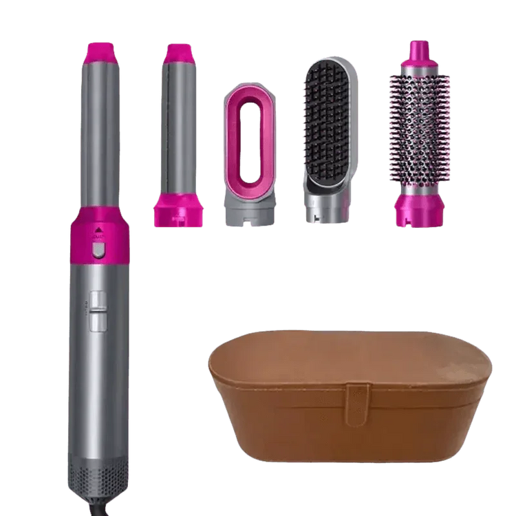 Gold and Rose Hair Dryer Hot Comb by XMSJ Hair Styling Store