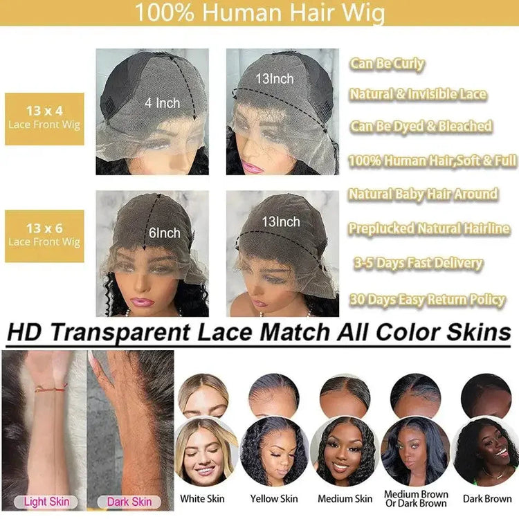 Honey Blonde wig Body Wave Lace Wig Wigs by Dropshee