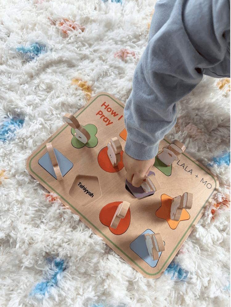 Prayer Steps Puzzle by Lala + Mo