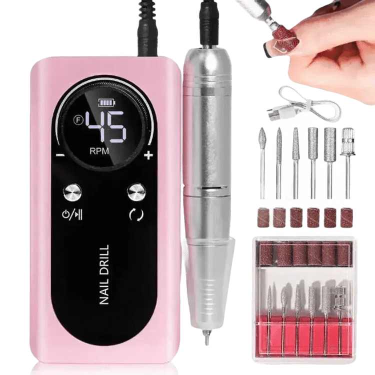 Original 45000rpm Rechargeable Nail Drill drill machine by STRONG PRO Store