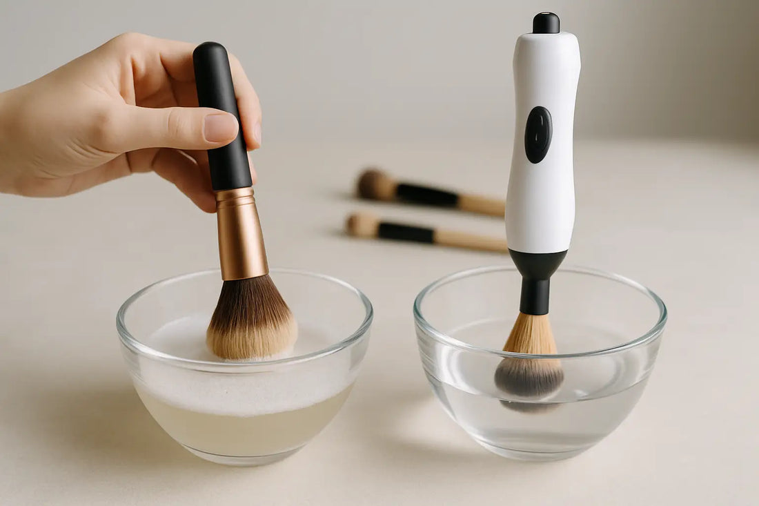 Manual vs Electric Makeup Brush Cleaner: Pick Yours
