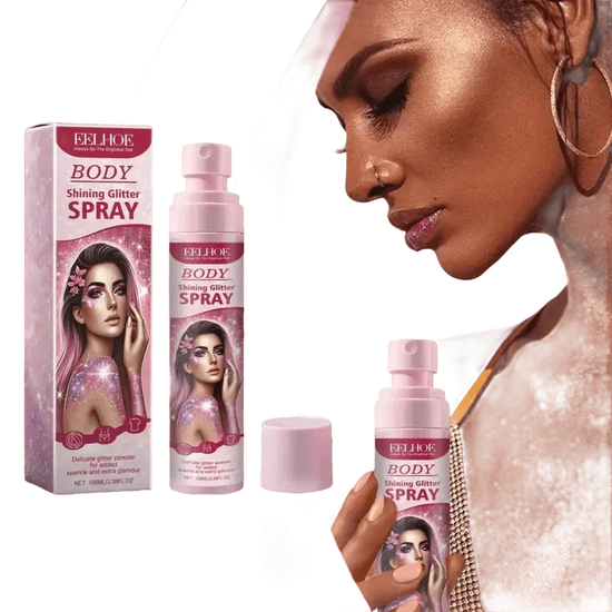 Eelhoe Stage Makeup Glitter Long Lasting Highlighter Spray