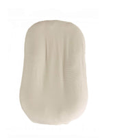 Oat Ribbed Baby Lounger Cover by Little Mae & Co