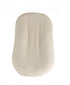 Oat Ribbed Baby Lounger Cover by Little Mae & Co