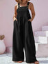 Plus Size Square Neck Wide Leg Overalls women Attire by Trendsi