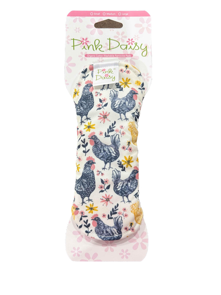 Pink Daisy Organic Cotton Feminine Pads Organic Cotton Feminine Pads by Blueberry & Me