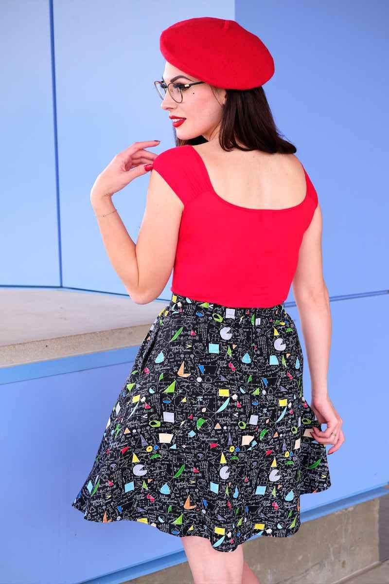 Isabel Top in Red Shirts & Tops by Retrolicious