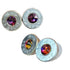 Head Stamp Stud Earrings Earrings by Sarahs Jewelry Designs