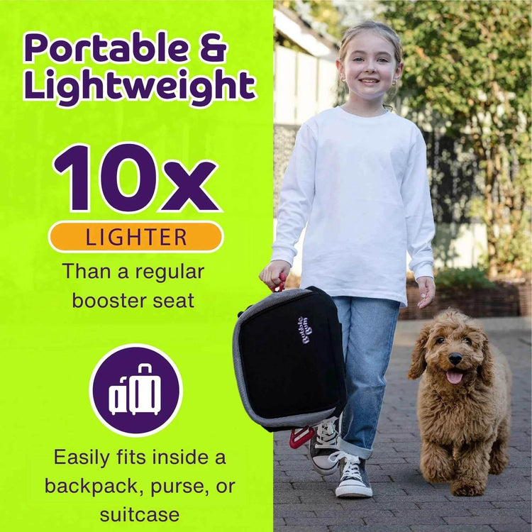 BubbleBum Inflatable Car Booster Seat - Travel Booster Seat - Black Style ✔️ by BubbleBum Booster Seats