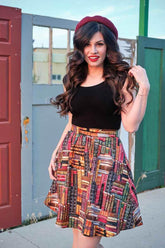 Retro Boat Neck Top in Black Shirts & Tops by Retrolicious