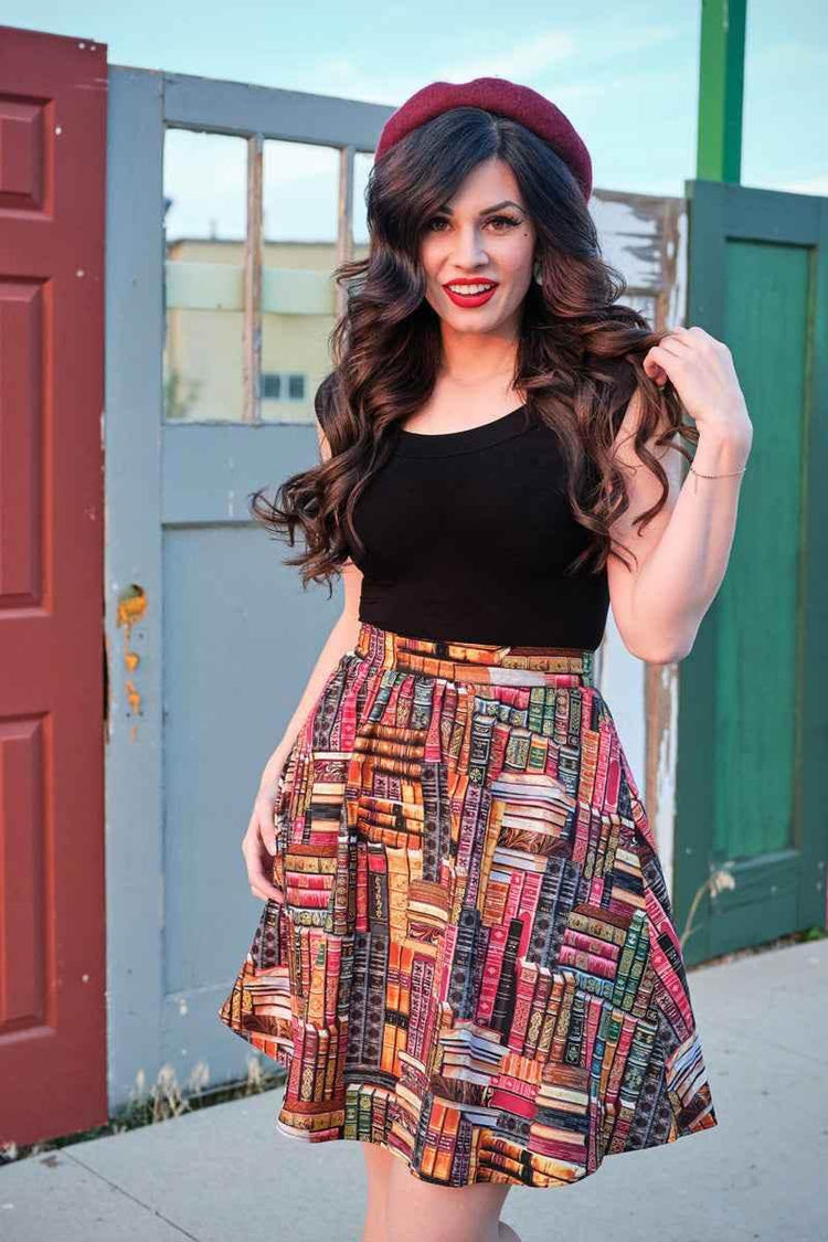 Retro Boat Neck Top in Black Shirts & Tops by Retrolicious