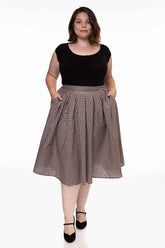 Retro Boat Neck Top in Black Shirts & Tops by Retrolicious