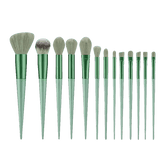 13pcs Velvet Bag Makeup Brushes Set Eye Pink Pouch lash brush for eyelash extensions Makeup Brushes by Beauty Discount Factory Store