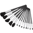 13pcs Velvet Bag Makeup Brushes Set Eye Pink Pouch lash brush for eyelash extensions Makeup Brushes by Beauty Discount Factory Store
