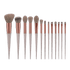 13pcs Velvet Bag Makeup Brushes Set Eye Pink Pouch lash brush for eyelash extensions Makeup Brushes by Beauty Discount Factory Store