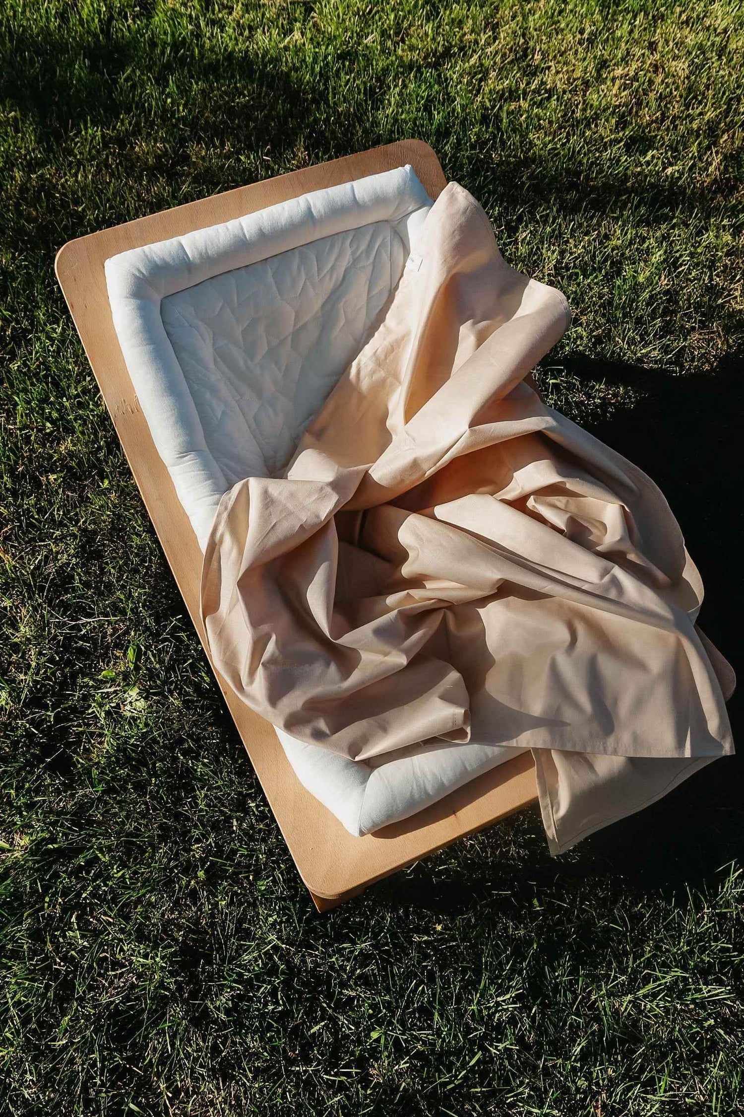 Desert Brown Blanket by Little Mae & Co