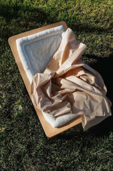 Desert Brown Blanket by Little Mae & Co