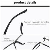 Anti-blue light double reading glasses Reading Glasses by CJ