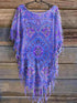 Plus Size Fringe Round Neck Cover Up women Attire by Trendsi