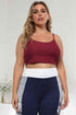 Plus Size Ribbed Spaghetti Strap Top women Attire by Trendsi