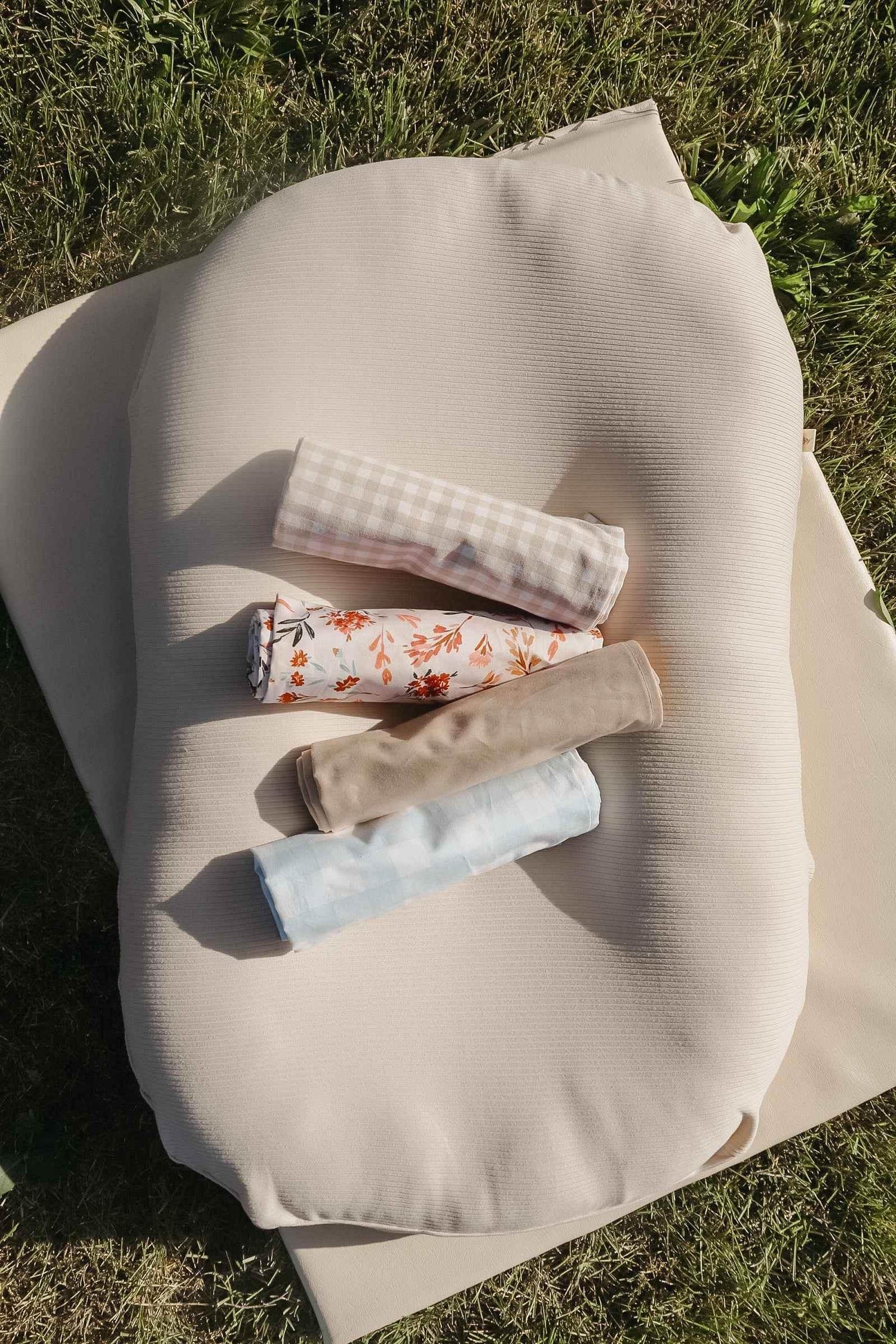 Desert Brown Blanket by Little Mae & Co