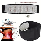 1pc Adjustable Self-heating Magnetic Therapy Back And Waist Support Belt, Waist Massage Belt Sports Support Belt, Body Care Belt Back Braces by Dropshee