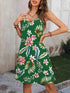Plus Size Printed V-Neck Cami Dress women Attire by Trendsi