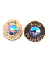 Head stamp Stud Earrings Earrings by Sarahs Jewelry Designs
