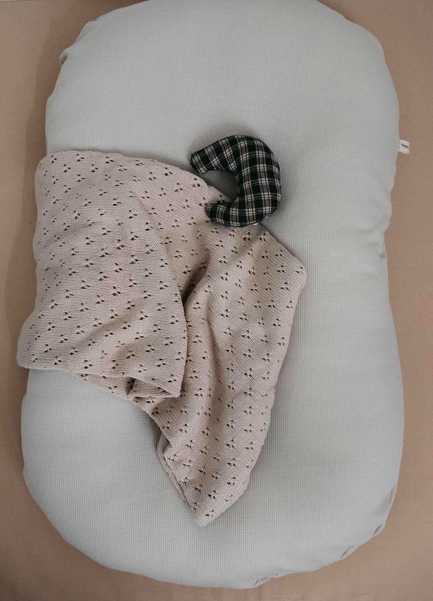 Coco Waffle Baby Lounger Cover by Little Mae & Co