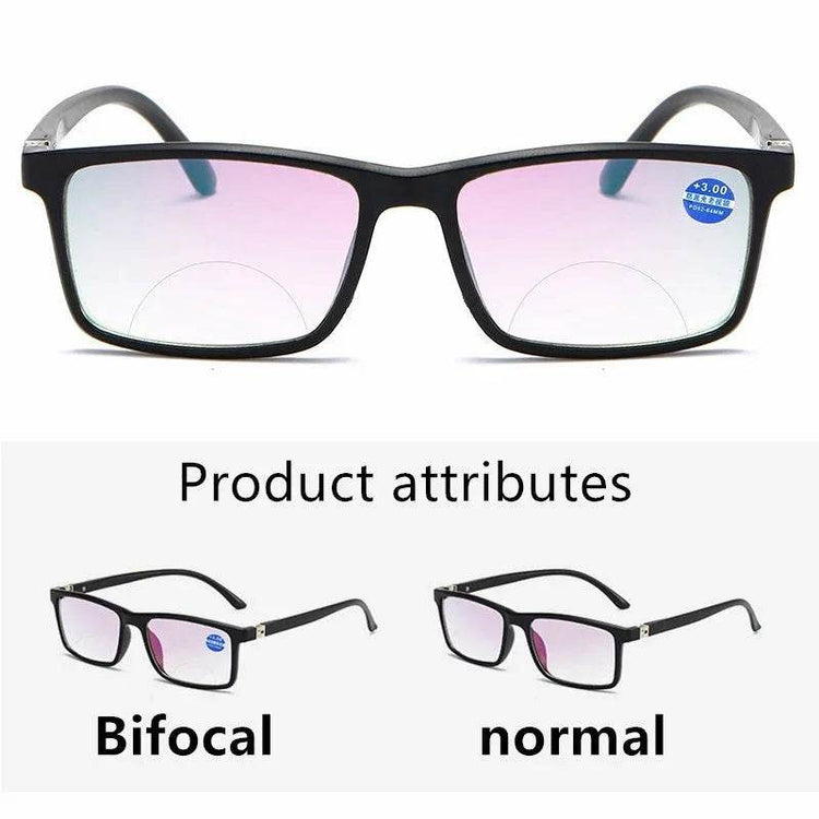 Anti-blue light double reading glasses Reading Glasses by CJ
