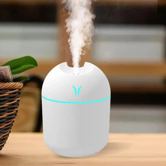 250ML USB Mini Air Humidifier Aroma Essential Oil Diffuser For Home Car Ultrasonic Mute Mist Maker Diffuser with LED Color Lamp Humidifiers by Dropshee