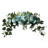 30-inch Artificial Peony Eucalyptus Swag Flowers by DIY Home Decoration Store