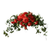 30-inch Artificial Peony Eucalyptus Swag Flowers by DIY Home Decoration Store