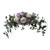 30-inch Artificial Peony Eucalyptus Swag Flowers by DIY Home Decoration Store
