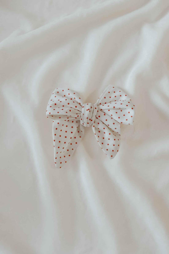 Ruby Bow Clips by Little Mae & Co