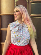 Peggy Swing Skirt in Red Skirts by Retrolicious