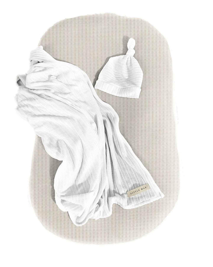Coco Waffle Baby Lounger Cover by Little Mae & Co